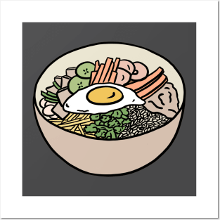 Bibimbap Posters and Art